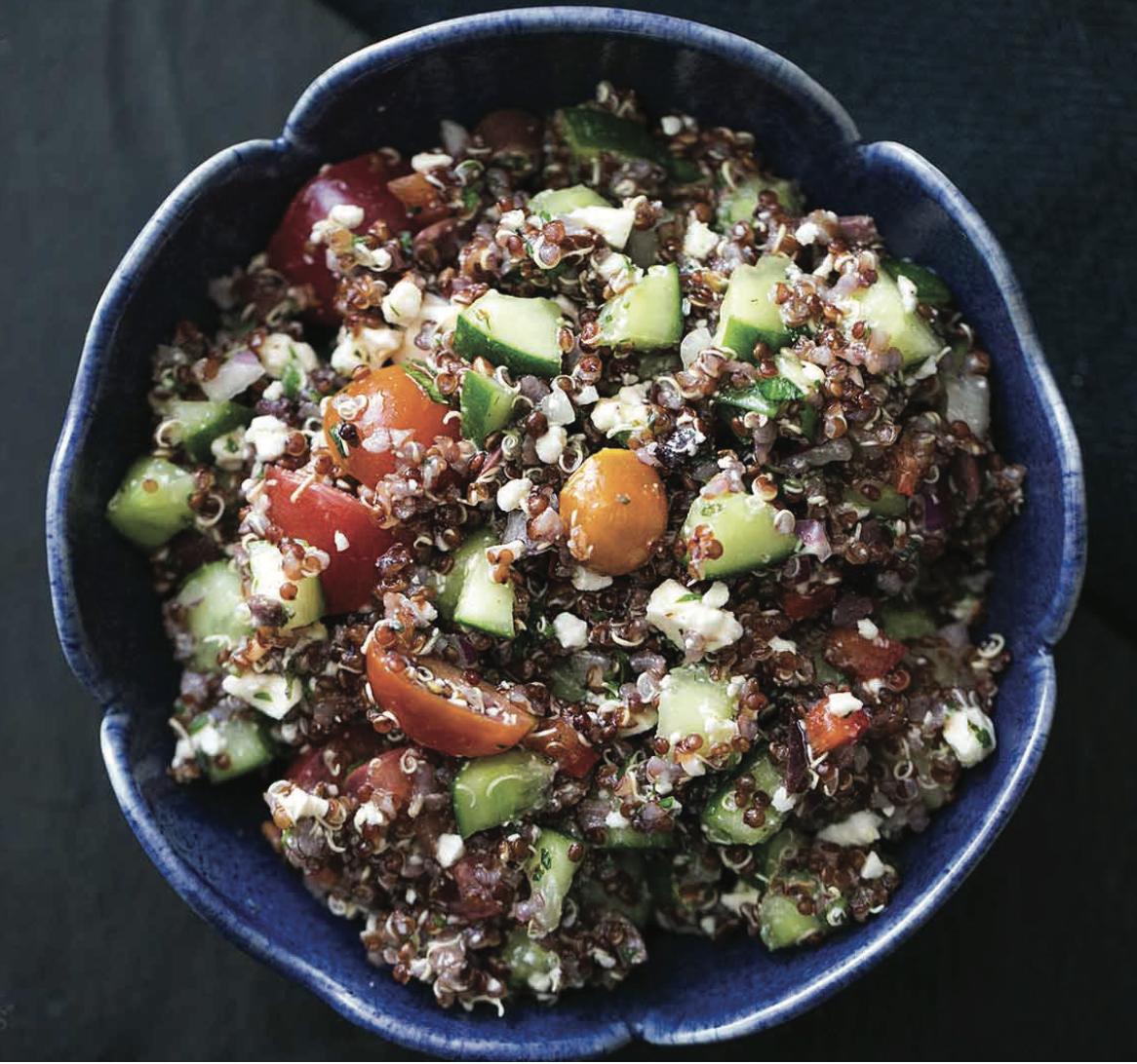 Greek Quinoa Salad - Healthy Meal Prep